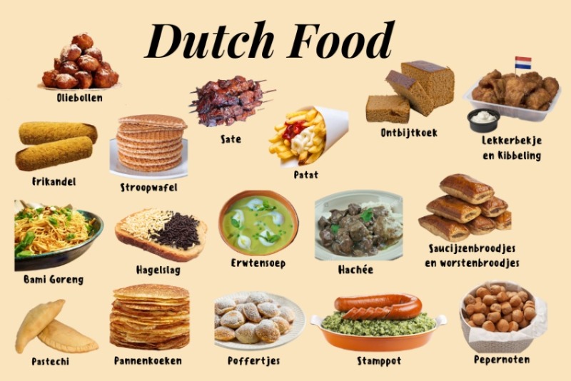 30 tipos diferentes de comida holandesa - 3