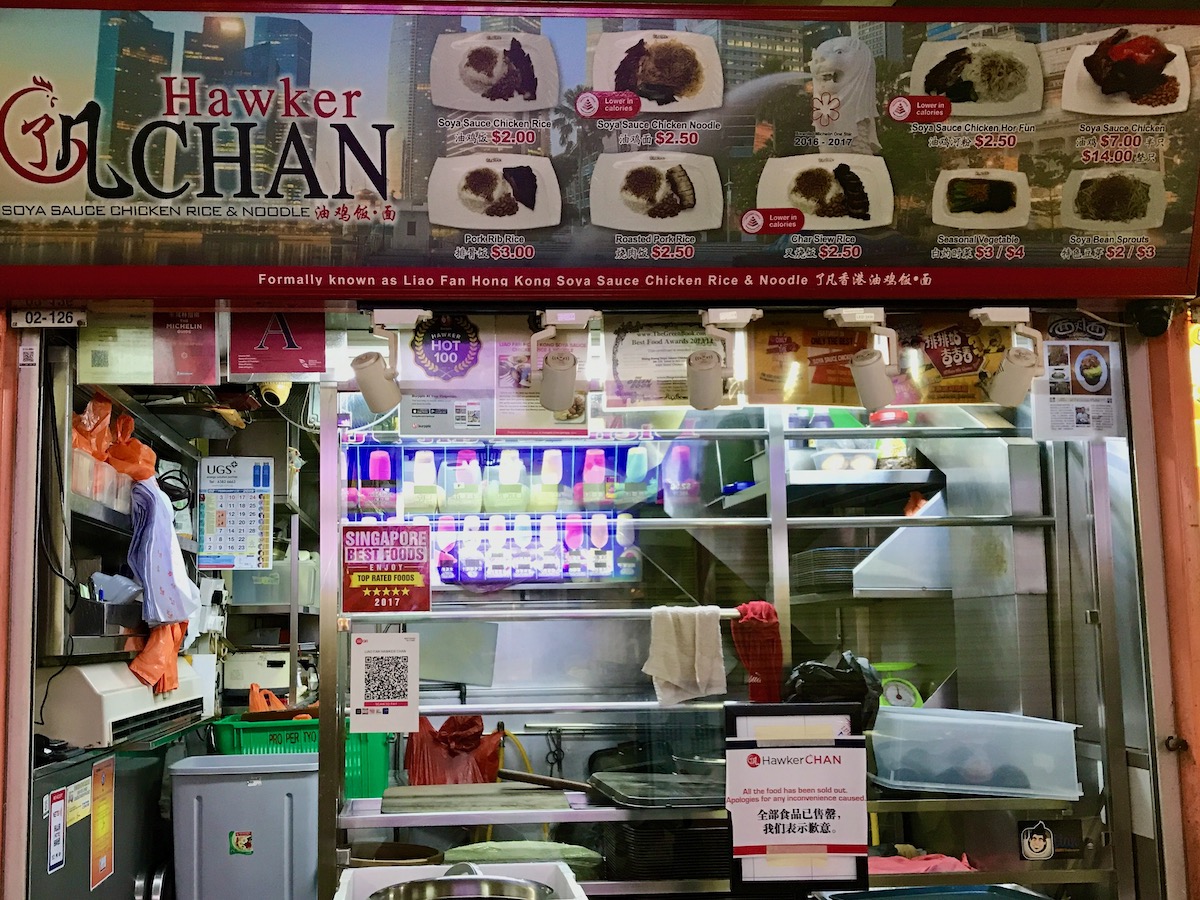 Cómo comer en un restaurante con estrellas Michelin por menos de $ 10 en Singapur - 7