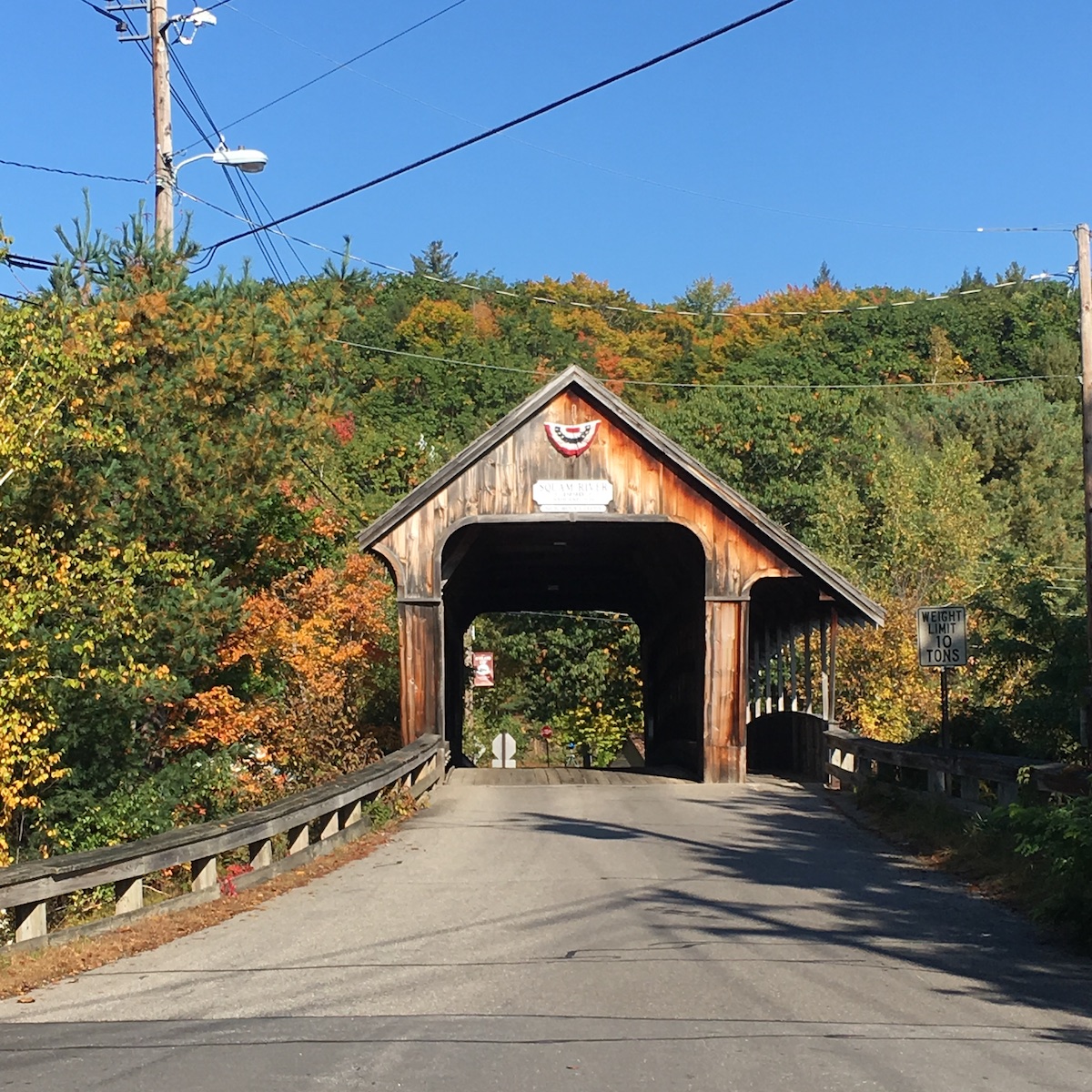 7 hermosos puentes cubiertos en la región de New Hampshire's Lakes - 7