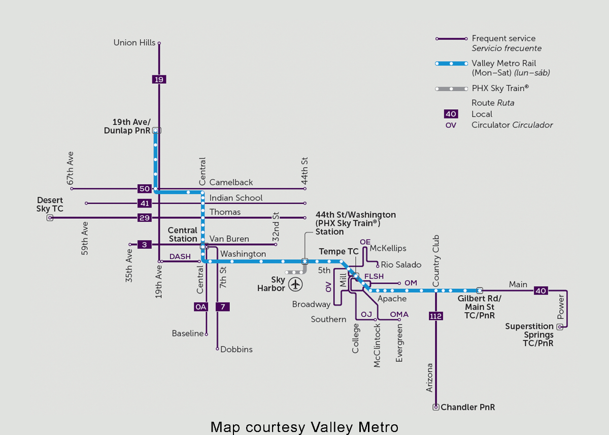 Valley Metro Light Rail: The Phoenix Train Trip perfecto para amantes del arte - 103