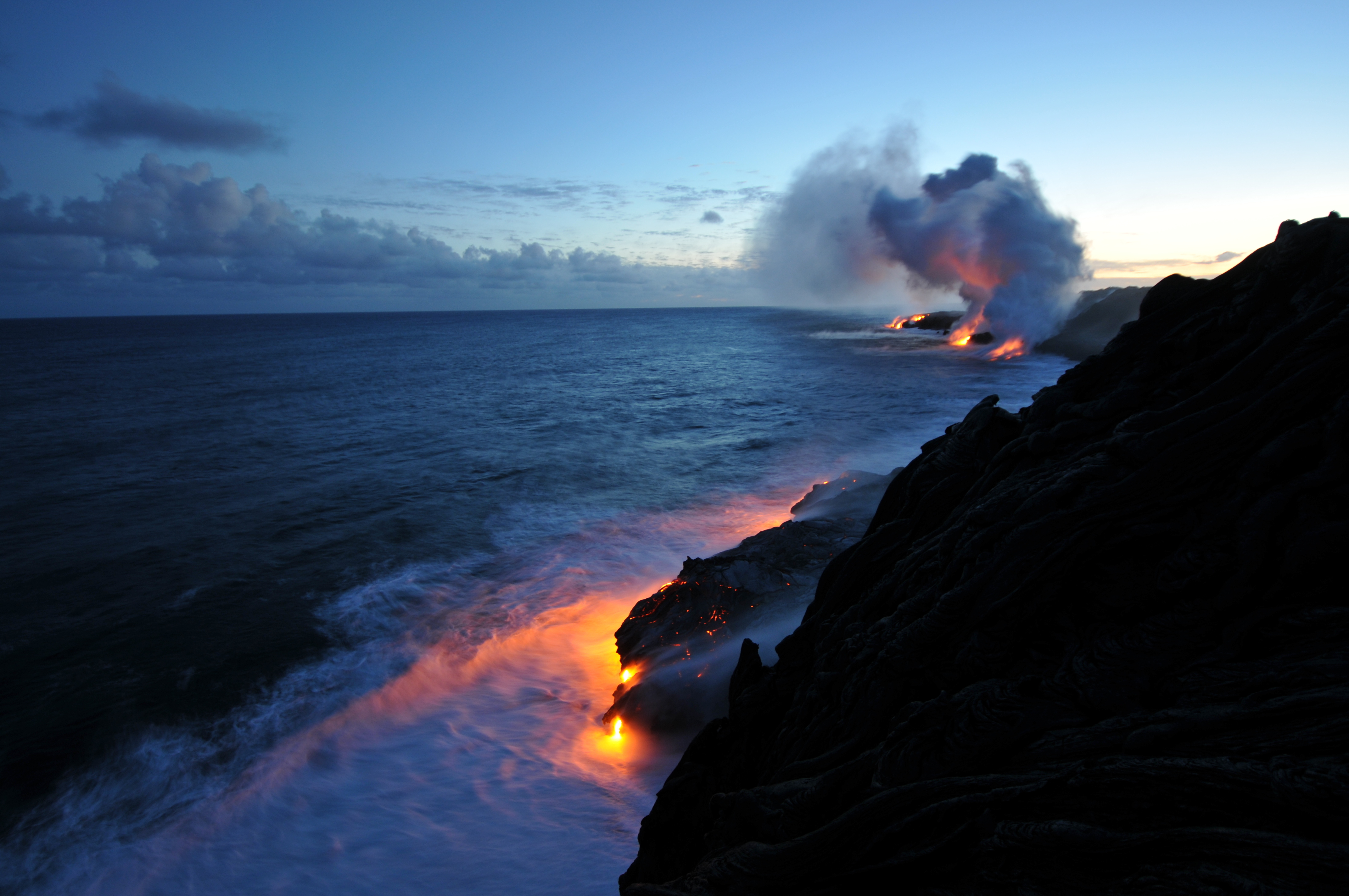Podías ver lava en estos volcanes activos - 1