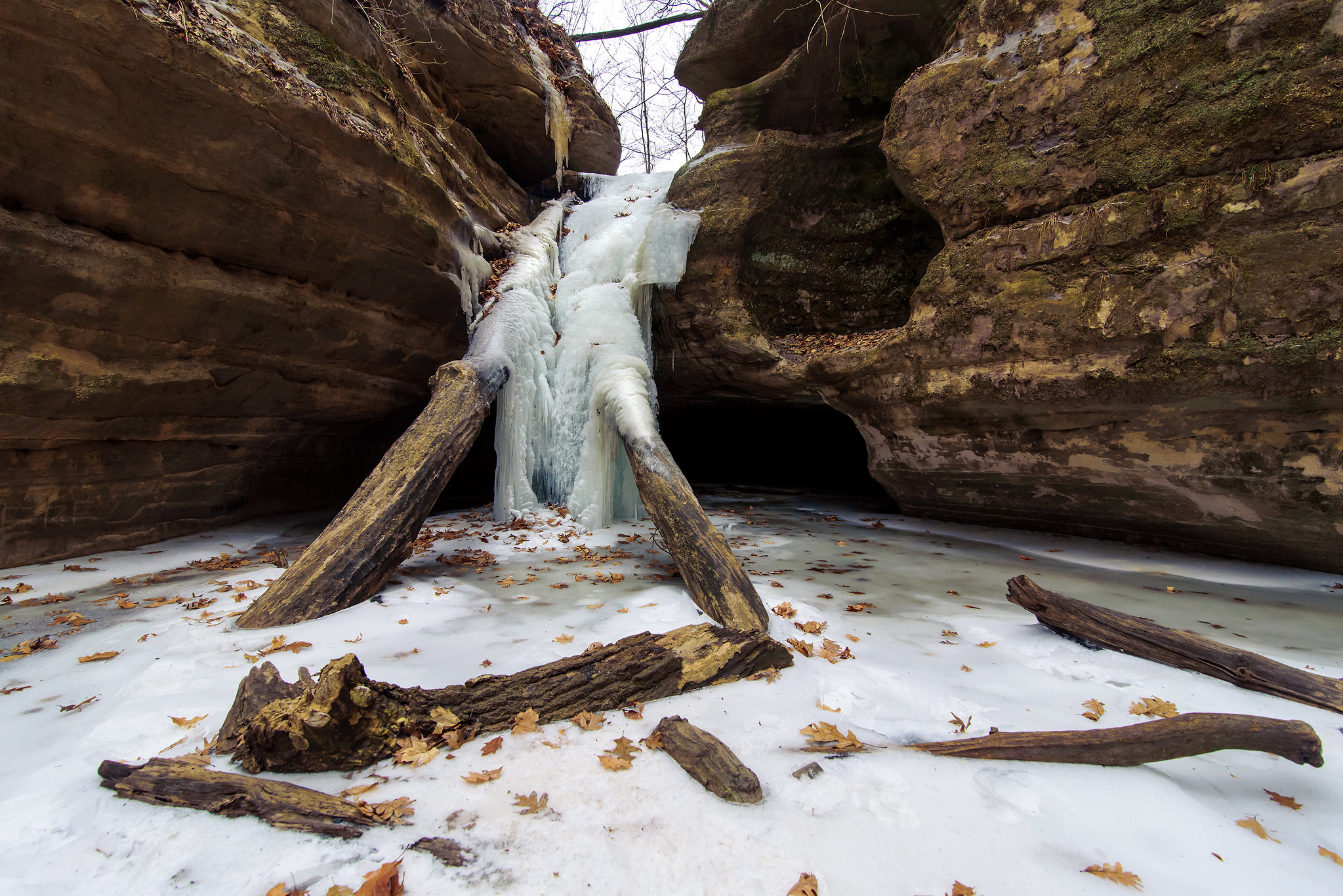 8 consejos para visitar el Parque Estatal Rock Starved en invierno - 7
