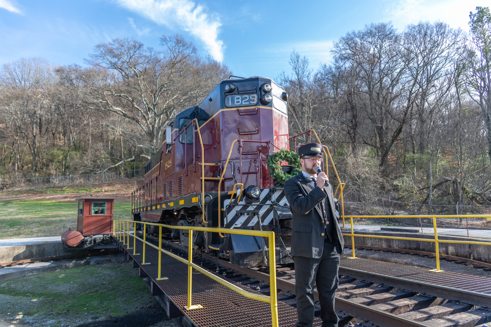 8 paseos mágicos en tren navideño a la experiencia en los EE. UU. - 9