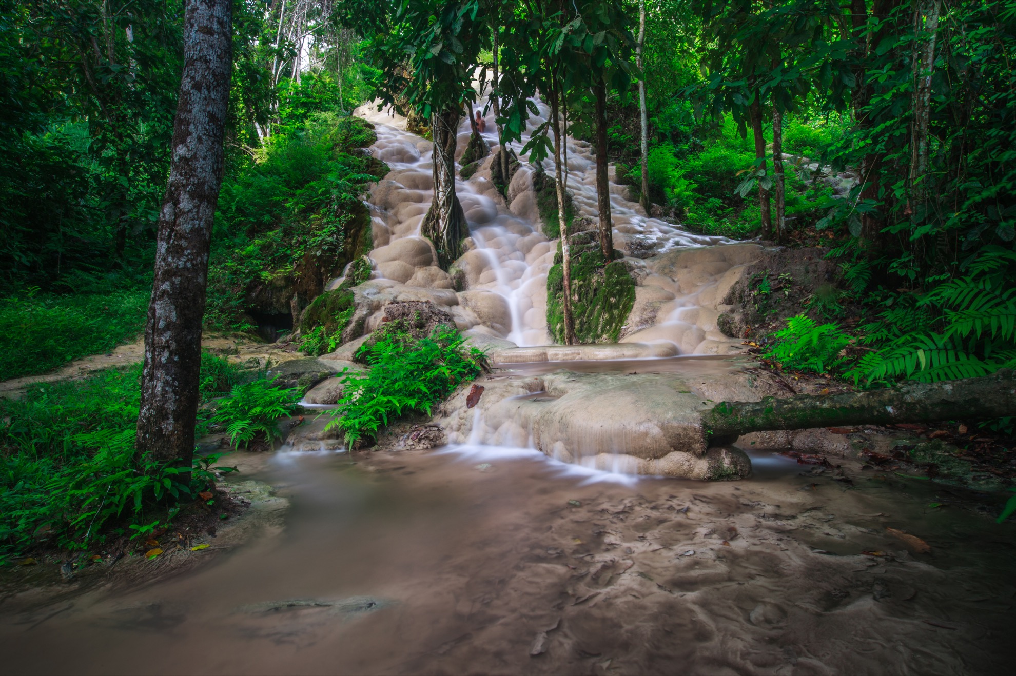 Sube por las increíbles cascadas pegajosas de Tailandia en Chiang Mai - 7