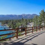 El mejor camino de bicicleta en el lago Tahoe