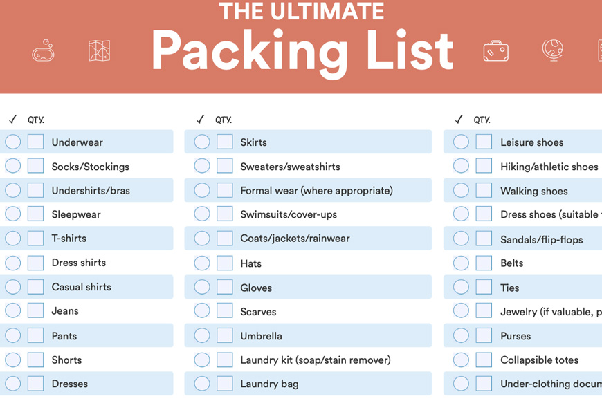 Cómo mantenerse organizado mientras viaja: 11 hacks prácticos | Esta web - 7