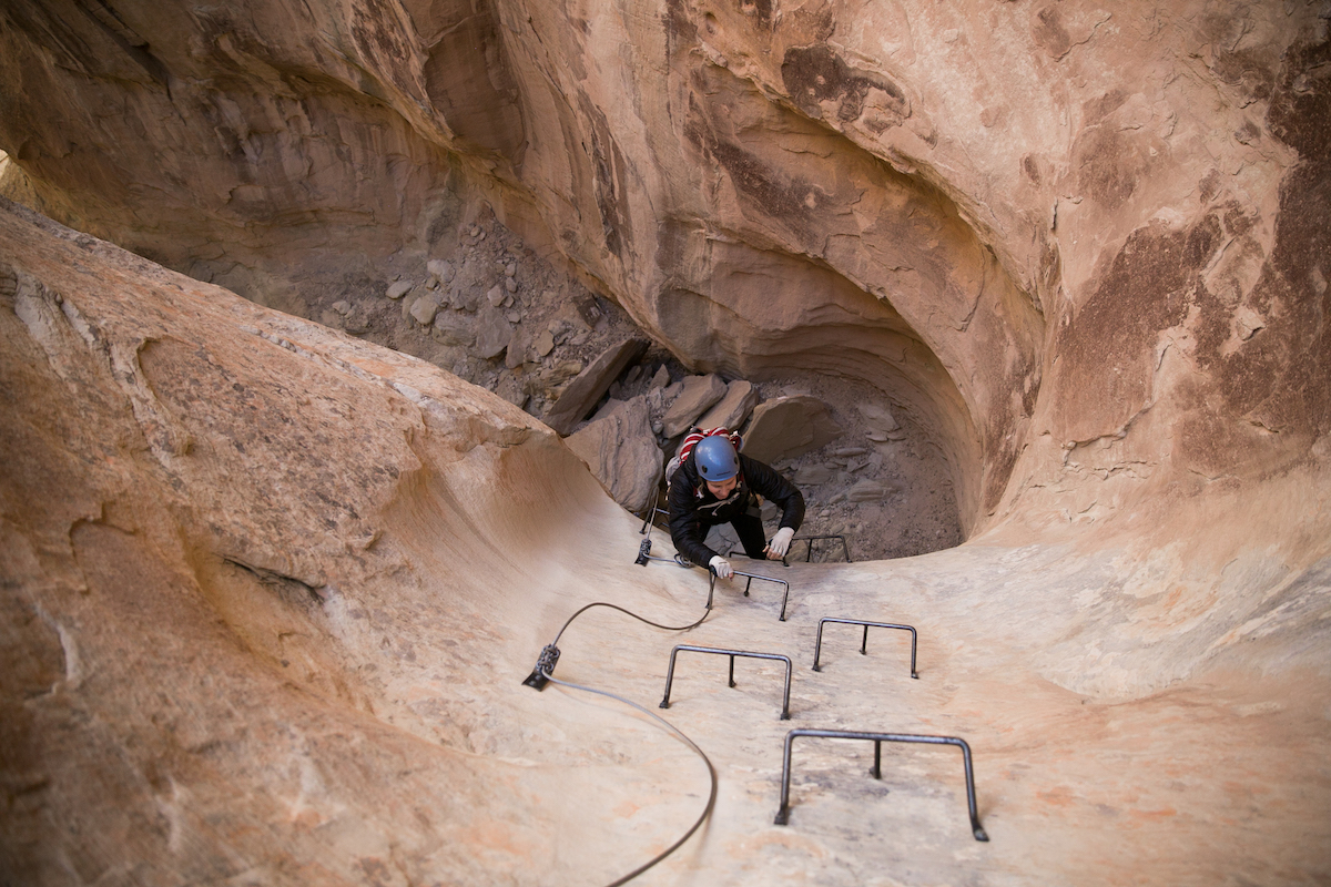 The Cave Peak Stairway en Utah's Amangiri Luxury Resort - 7