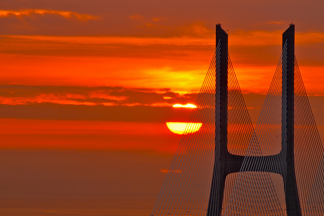 El segundo puente más largo de Europa | Ponte Vasco da Gama - 35