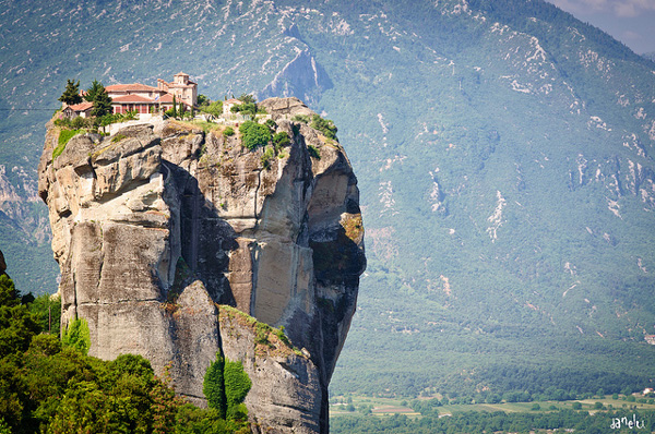 El impresionante monasterio Roussanou de Meteora - 11