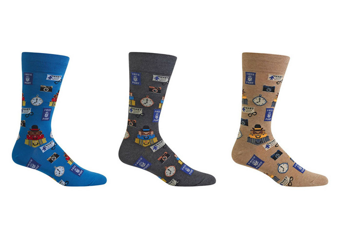 26 calcetines con temática de viajes que agregarán una 'patada' a tu guardarropa - 23