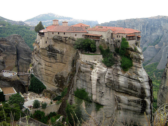 El impresionante monasterio Roussanou de Meteora - 7