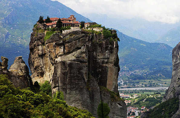 El impresionante monasterio Roussanou de Meteora - 49