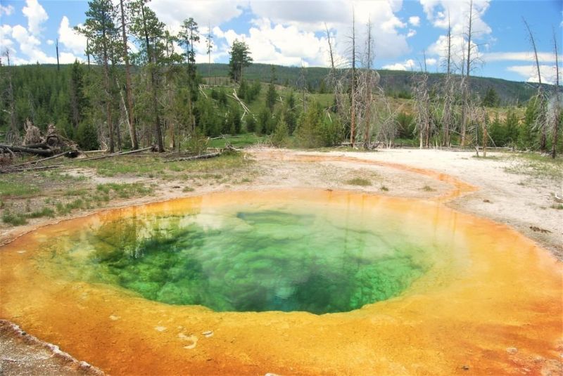 15 mejores géiseres y aguas termales en el Parque Nacional de Yellowstone - 21