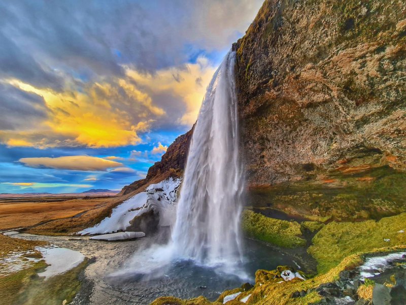 Visitar la cascada de Seljalandsfoss en Islandia - 11