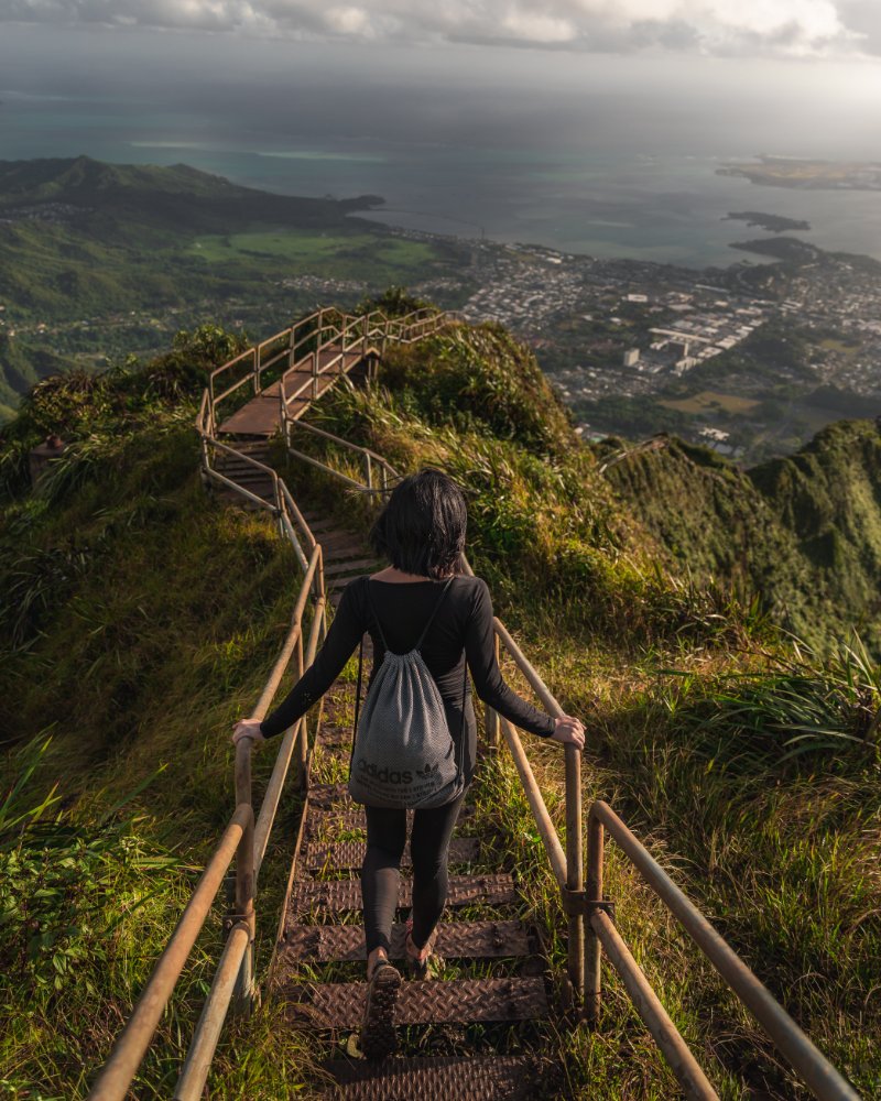 Una guía para caminar en la escalera de Oahu al cielo - 7