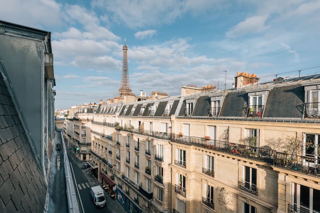 10 alquileres fantásticos de París con increíbles vistas a la Torre Eiffel - 11