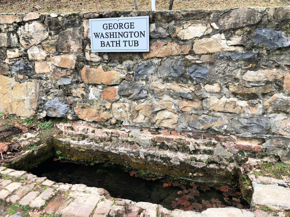 Consejos para visitar la bañera de George Washington - 9