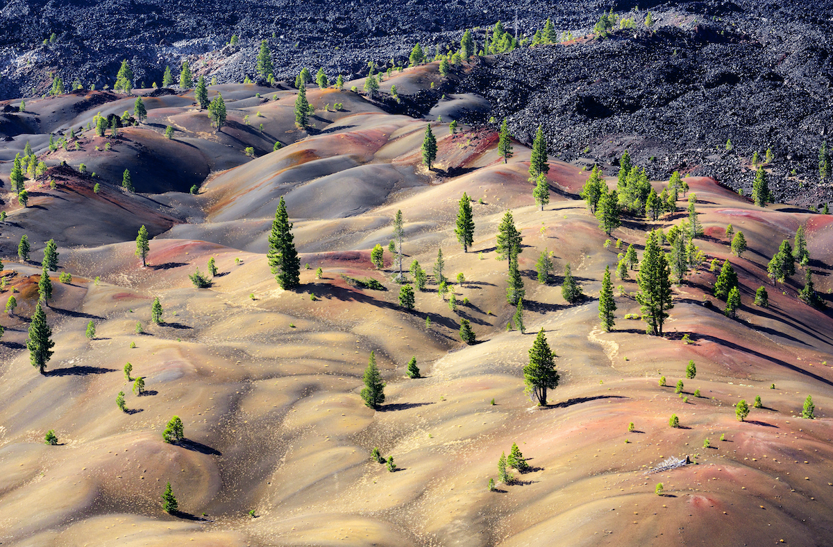 Las dunas de arena pintadas del Parque Nacional Volcánico Lassen - 7