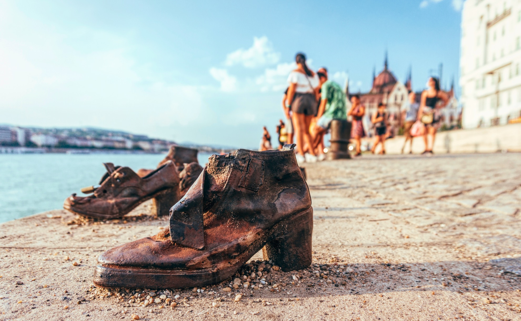 Visitar los zapatos de Budapest en el Danubio Memorial - 13