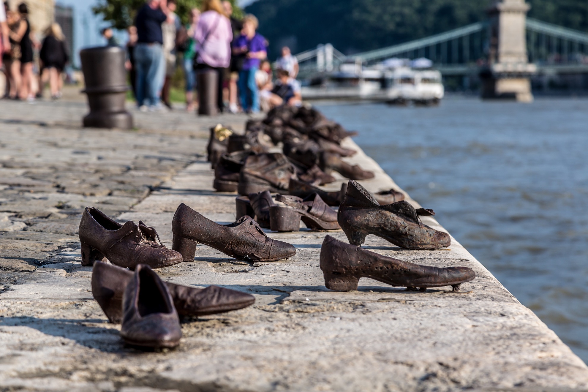 Visitar los zapatos de Budapest en el Danubio Memorial - 7