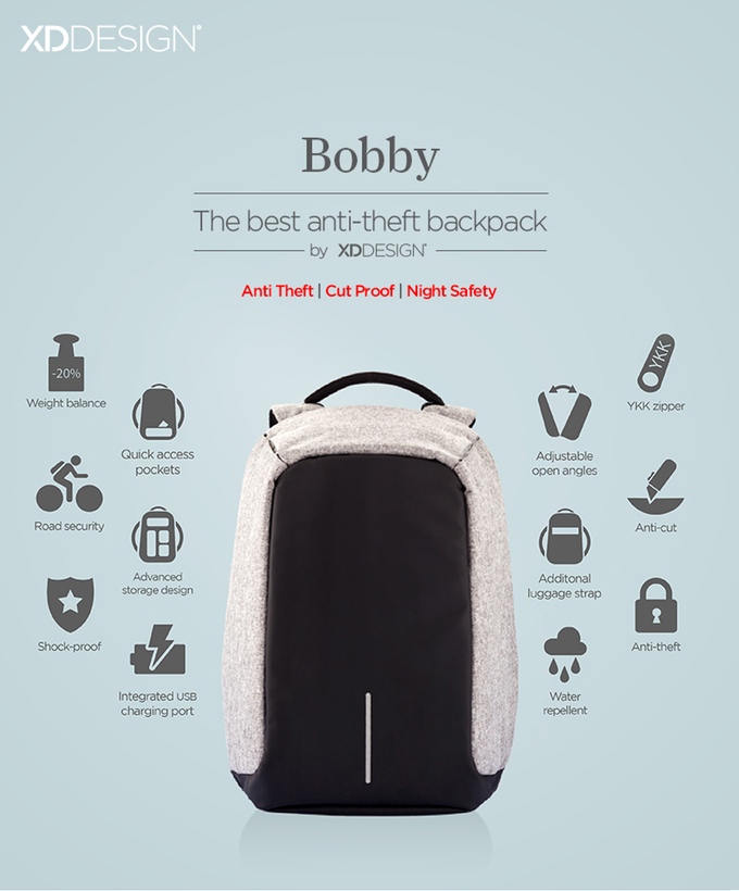 Bobby Review: una mochila antirrobo perfecta para viajar - 3
